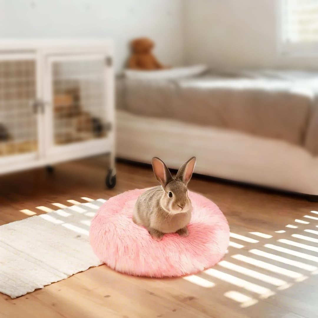 Bunny Bed Rabbit Hideout Large Soft & Comfortable Small Animal Bedding Cozy Bed