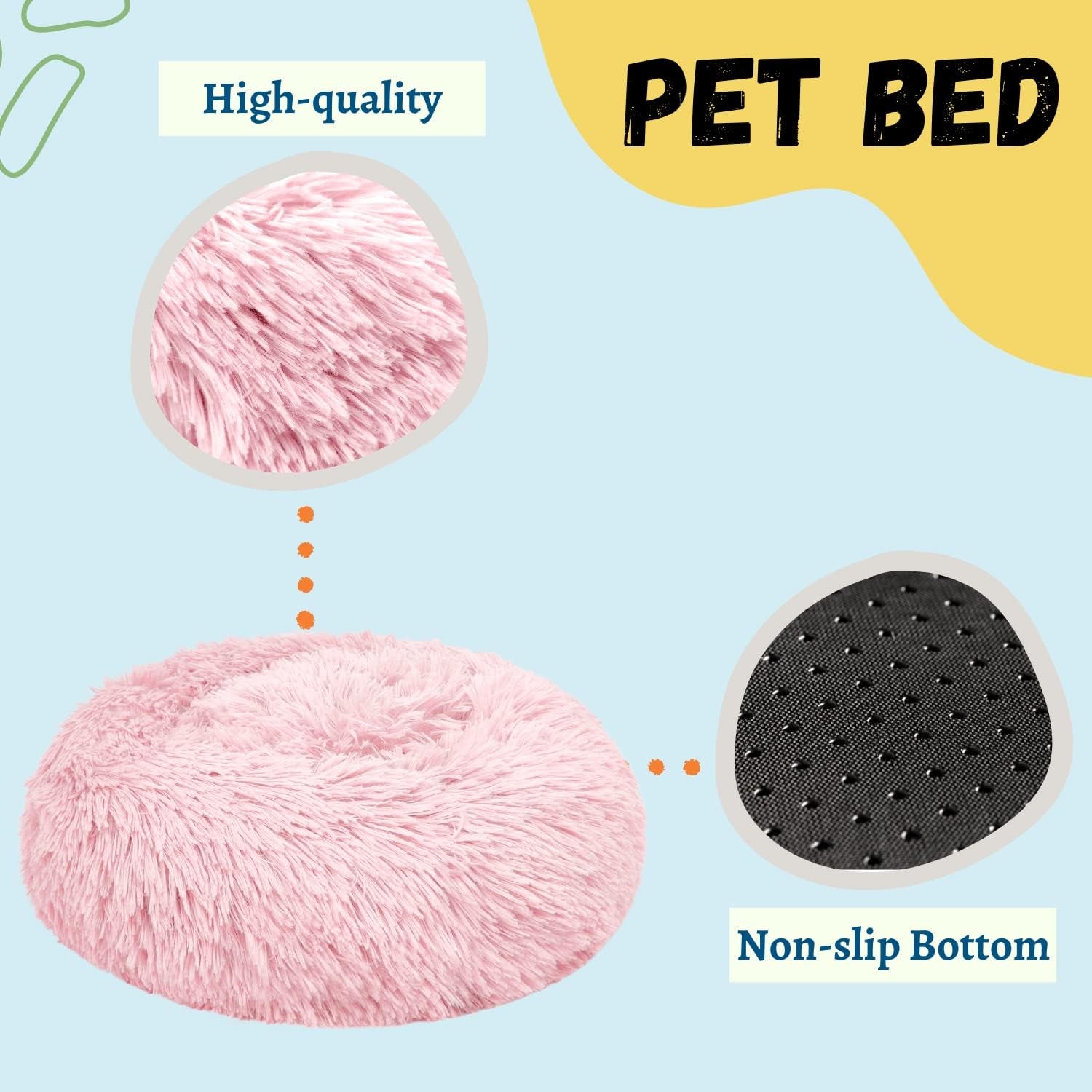 Bunny Bed Rabbit Hideout Large Soft & Comfortable Small Animal Bedding Cozy Bed