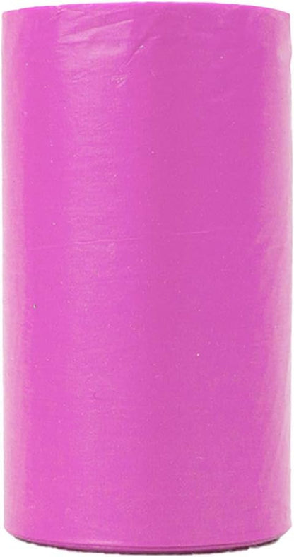 Poop Bags for Dogs with Dispenser, 220 Count - Leak-Proof Dog Waste Bags and Bone-Shaped Dog Poop Bags Holder for Leash - Pink, 12.5" X 8.5"