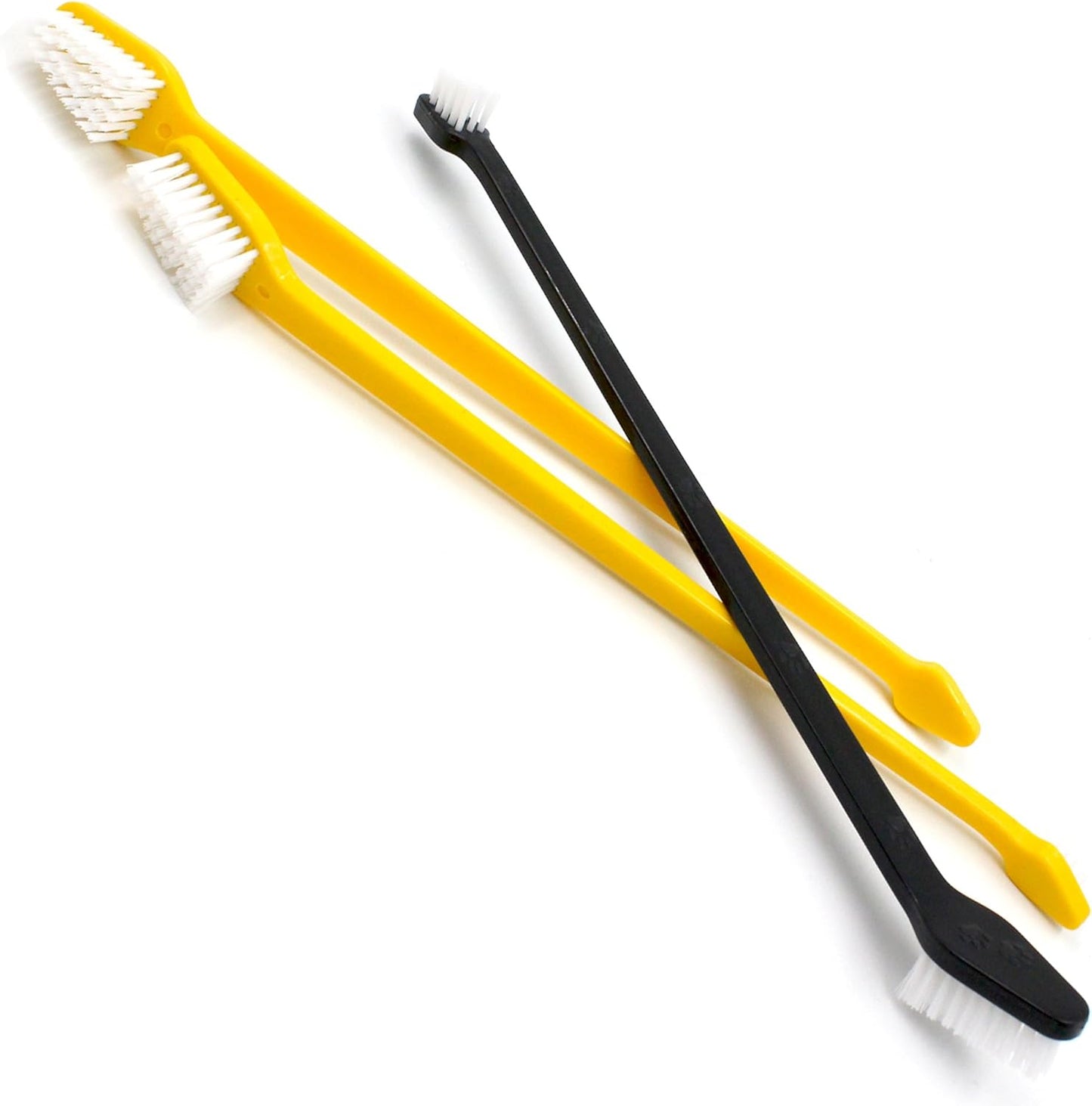 Dog Toothbrush Set of 6 – Dual Headed Dental Hygiene Brushes for Small to Large Dogs, Cats, and Most Pets
