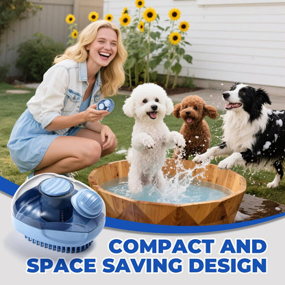 Cat Brush, Dog Bath Brush with Shampoo Dispensing, Dog Brush for Shedding with S
