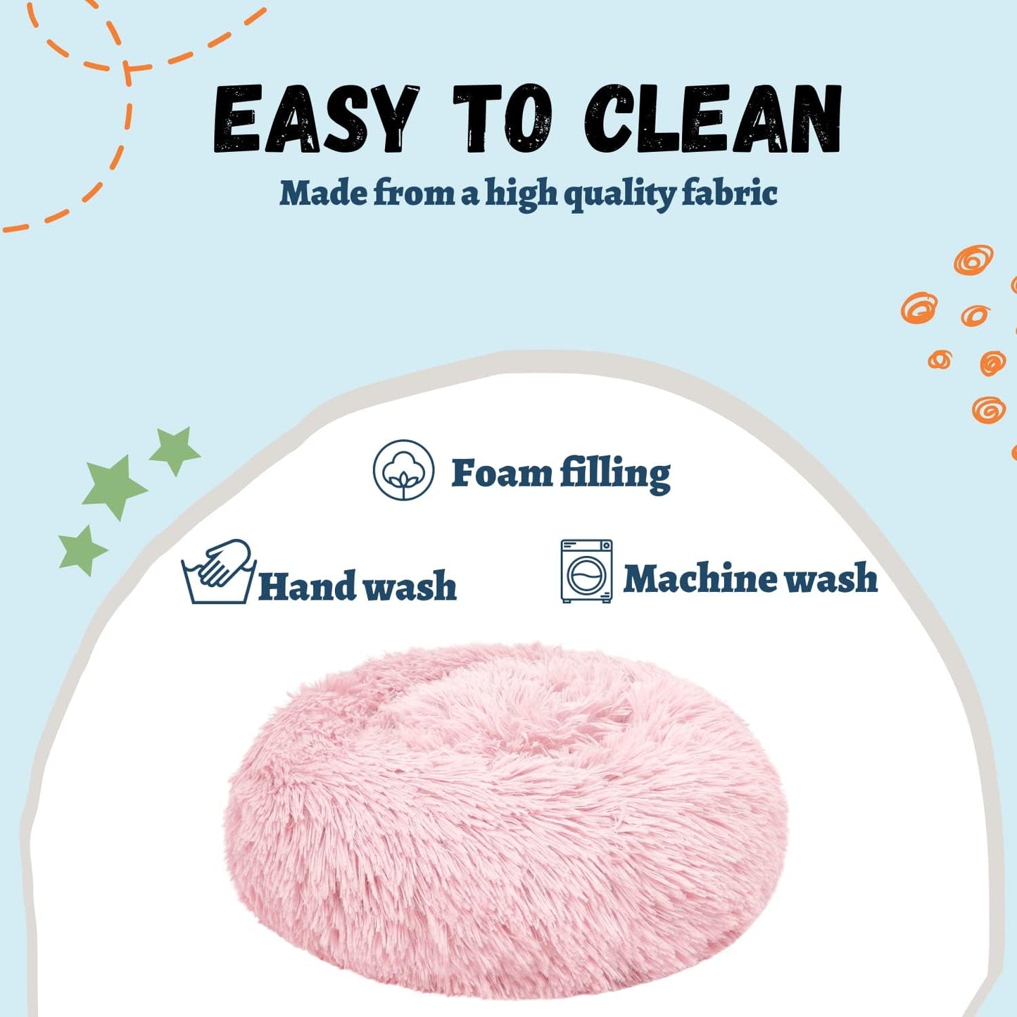 Bunny Bed Rabbit Hideout Large Soft & Comfortable Small Animal Bedding Cozy Bed
