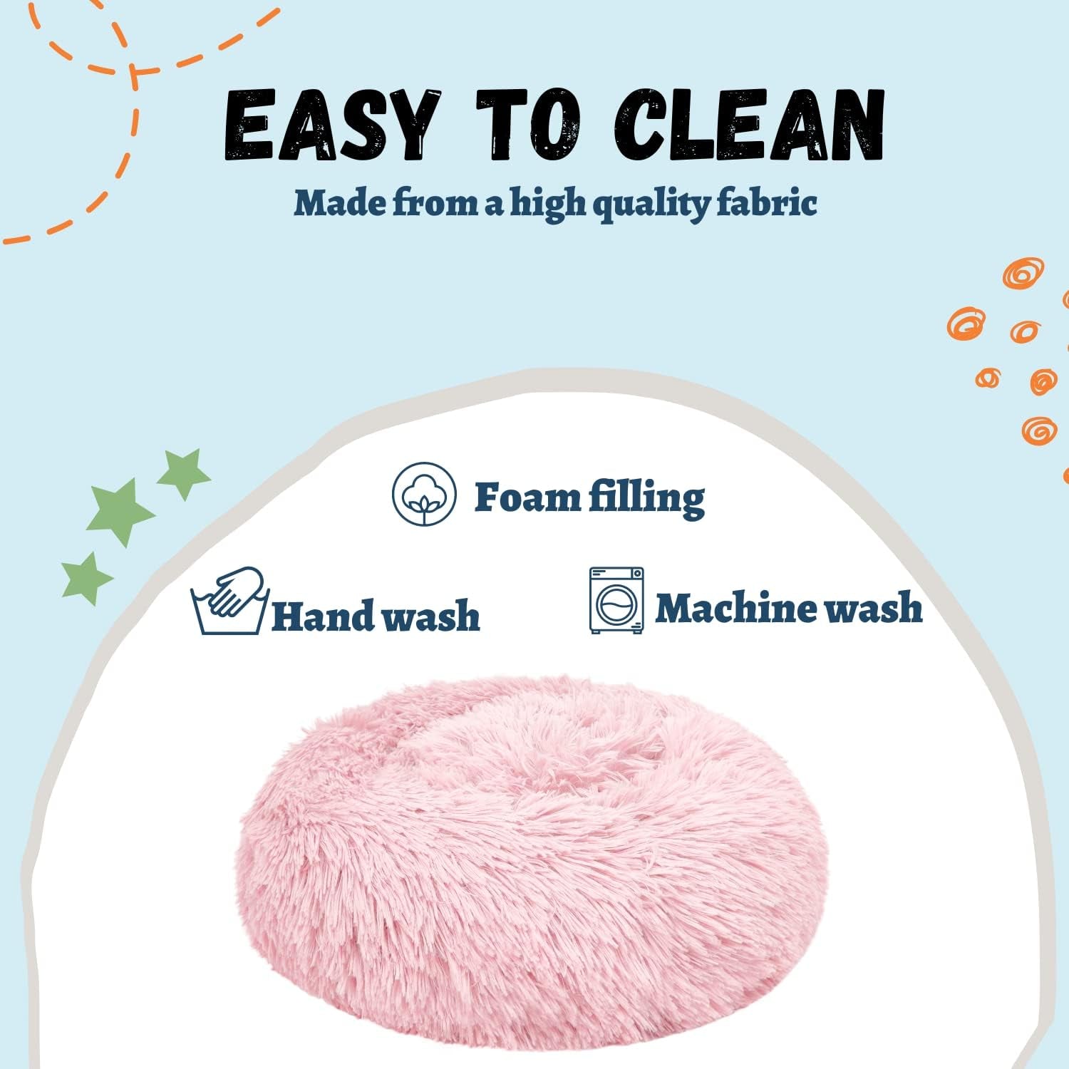 Bunny Bed Rabbit Hideout Large Soft & Comfortable Small Animal Bedding Cozy Bed
